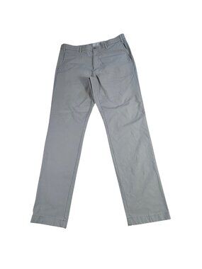 Lauren Ralph Lauren Gray Stretch Chino Pants Men's 36x34 - Fits 36x32 Cotton